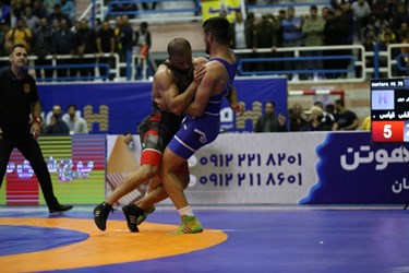 هفته نخست لیگ برتر کشتی آزاد