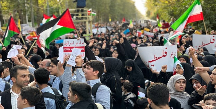 تجمع ضد صهیونیستی مردم گرگان آغاز شد