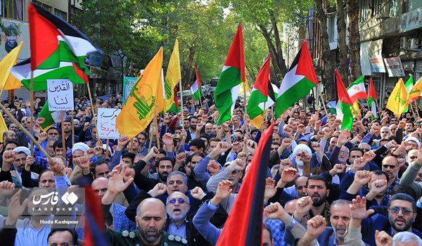 فیلم| ساروی‌ها فریاد «مرگ بر اسرائیل» سردادند