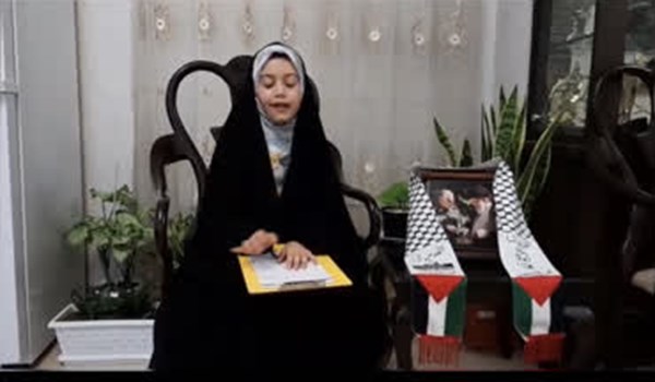 فیلم| همدردی نونهال بابلی با کودکان فلسطینی