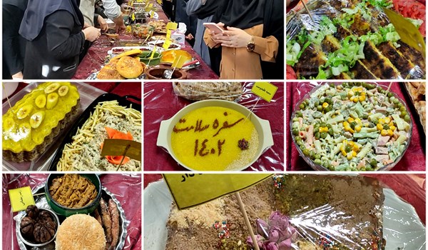 فیلم| جشنواره «غذای سالم» در رشت