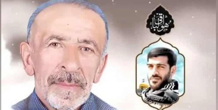 پدر شهید مدافع حرم علی جمشیدی آسمانی شد