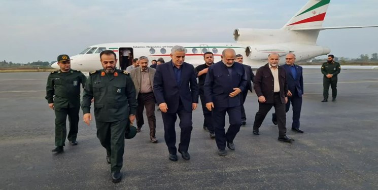 وزیر کشور برای بررسی حادثه لنگرود وارد گیلان شد