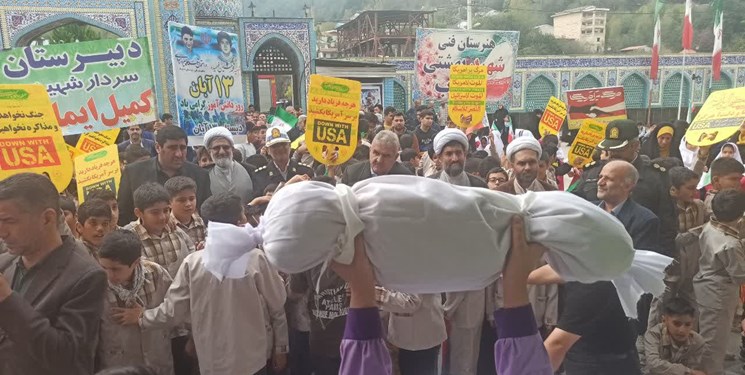 فریاد نسل تمدن‌ساز متعهد سوادکوه + عکس