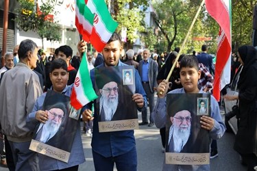 راهپیمایی 13 آبان در ساری
