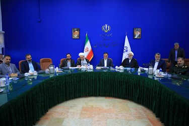 جلسه شورای اداری استان مازندران با حضور رئیس دیوان عدالت اداری