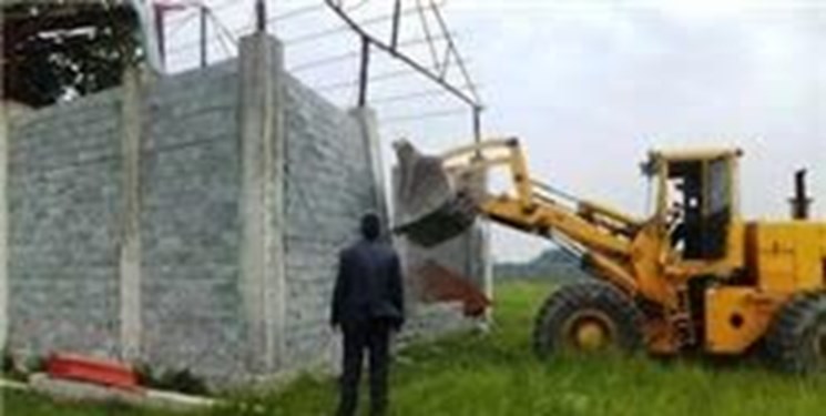 قلع و قمع 3 فقره تغییر کاربری غیر مجاز در شهرستان نور