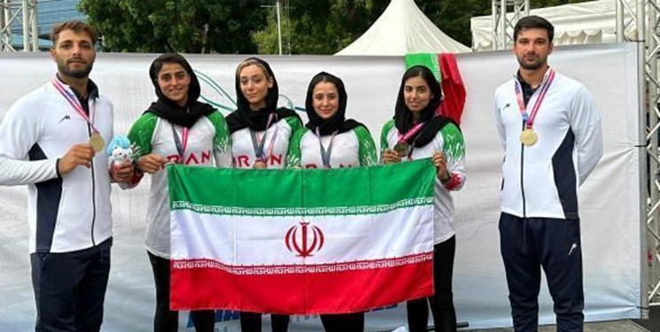 تیم ملی قایقرانی ایران با درخشش مازندرانی‌ها قهرمان آسیا شد