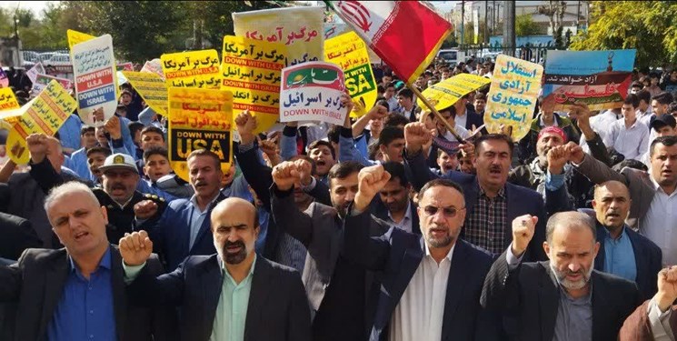 اجمالی/ راهپیمایی گیلانی‌ها در حمایت از مردم مظلوم غزه