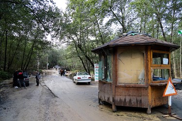 سیل در چمستان شهرستان نور