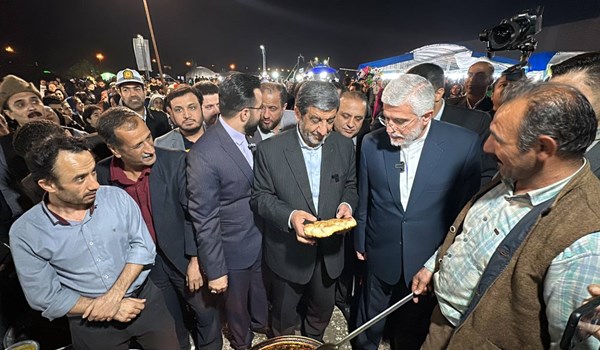 فیلم| بازدید وزیر گردشگری از جشنواره بین‌المللی فرهنگ و اقتصاد اقوام در گلستان