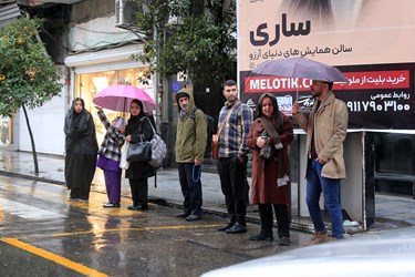 باران پاییزی ساری