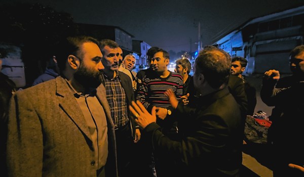 فیلم| بازدید شبانه فرماندار گرگان از وضعیت سدمعبر