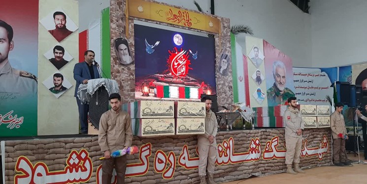 آغاز یادواره شهید کشوری با استقبال از 8 شهید گمنام