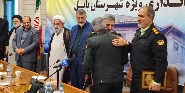 فرمانده جدید انتظامی شهرستان بابل معارفه شد