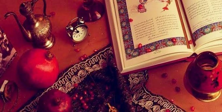 پهن شدن سفره یلدایی در عمارت کلبادی مرکز مازندران