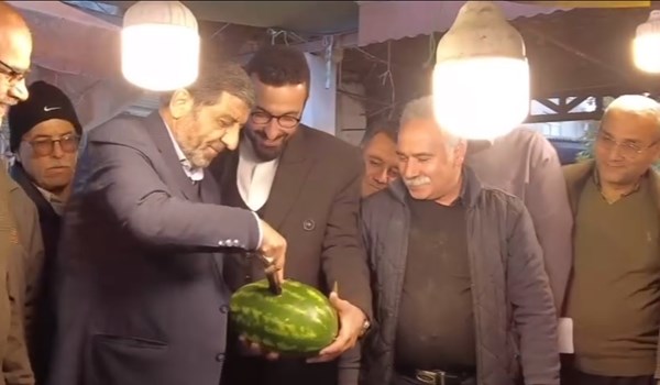 فیلم| خرید شب یلدای ضرغامی از بازار نعلبندان گرگان