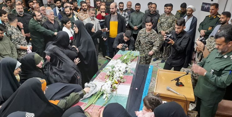میزبانی از یک شهید گمنام در محمودآباد