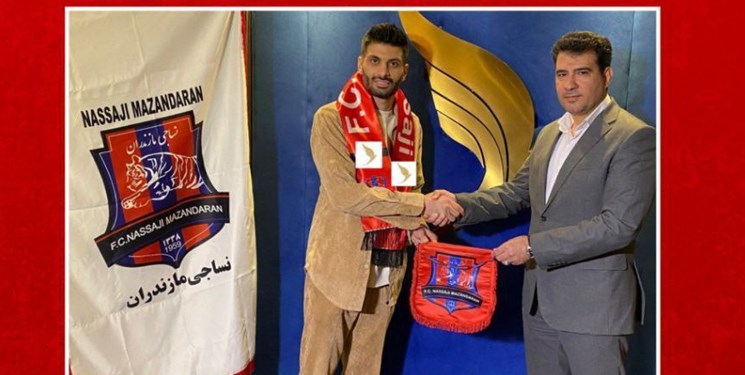 بازیکن سابق پرسپولیس در نساجی