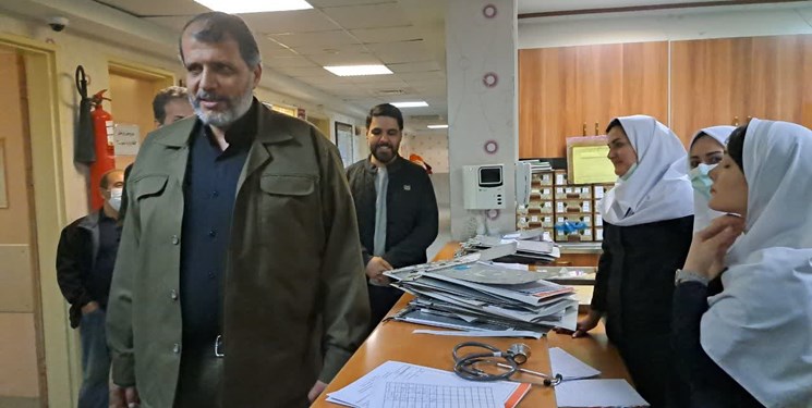 بازدید سرزده فرماندار چالوس از بیمارستان آیت‌الله طالقانی