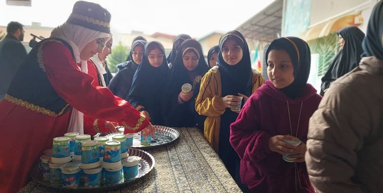 شیر رایگان به مدارس مازندران رسید