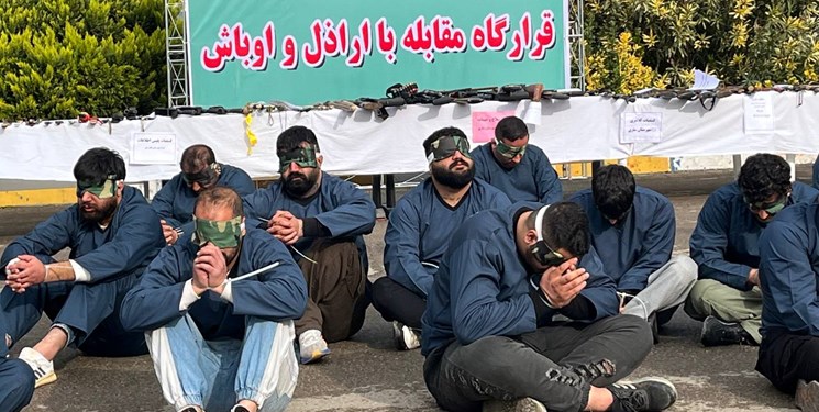 اجرای طرح مقابله با اراذل و اوباش در مازندران+تصاویر و فیلم
