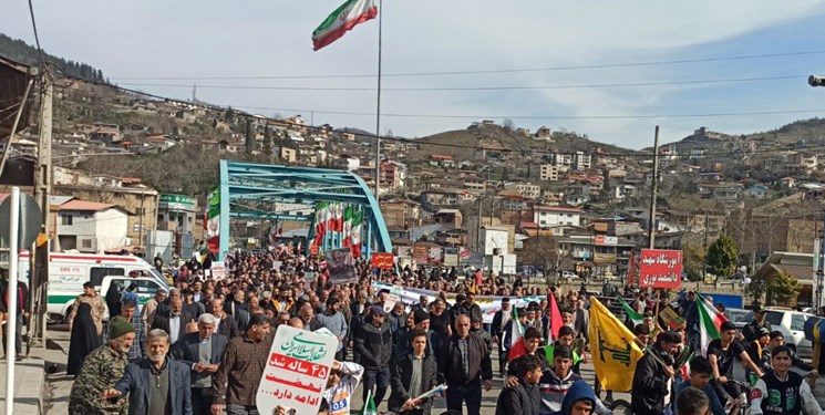 حضور پرشور مردم سوادکوه در جشن پیروزی انقلاب +تصاویر
