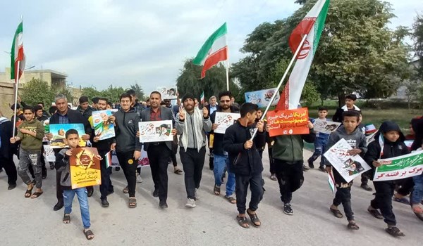 فیلم| شور و شوق مردم روستاهای مازندران در روز جشن انقلاب