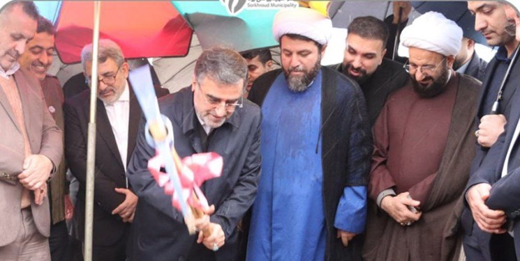 پلی که شهرداری سرخرود به سوی آبادانی می‌برد