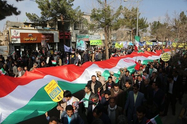 آغاز راهپیمایی علیه استکبار جهانی در گیلان