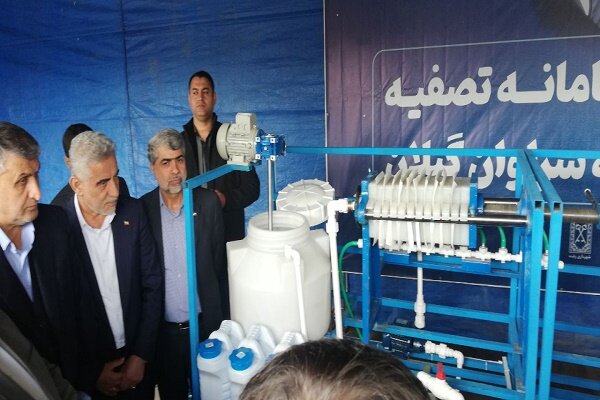 سامانه تصفیه شیرابه با کمک فناوری پلاسما در رشت رونمایی شد