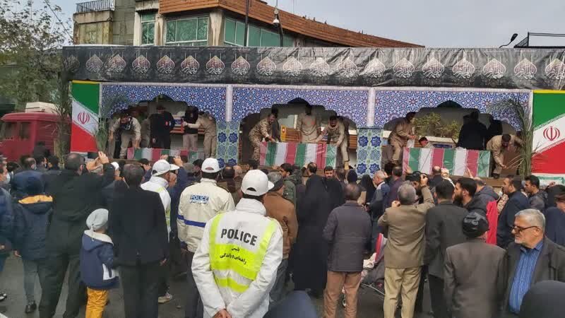 عطر 14 شهید خوشنام دوران دفاع مقدس در دیار علویان پیچید