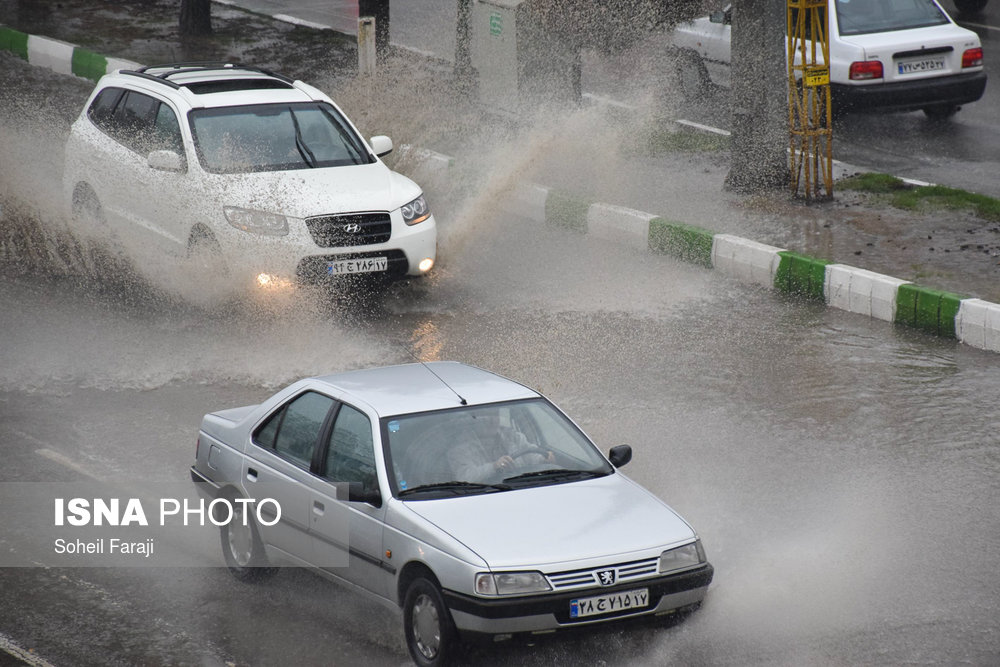 آسمان گلستان در آخر هفته بارانی است