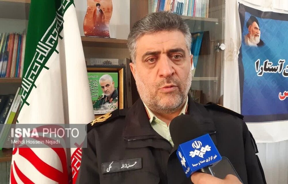 وقوع جرائم مهم در شهرستان مرزی آستارا 13 درصد کاهش یافت