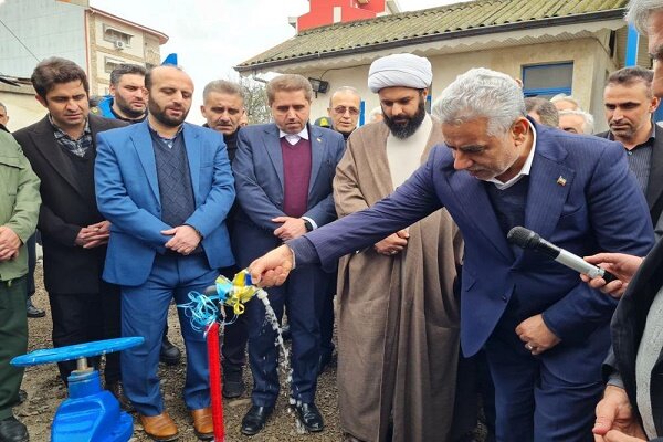 پروژه خط انتقال آب سنگر به کوچصفهان و دو واحد آموزشی در رشت افتتاح شد