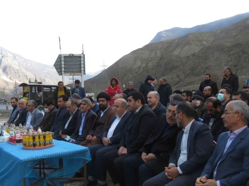 طرح گاز رسانی فاز دوم خط تغذیه طالع رودبار تا ورسک کلنگ‌زنی شد