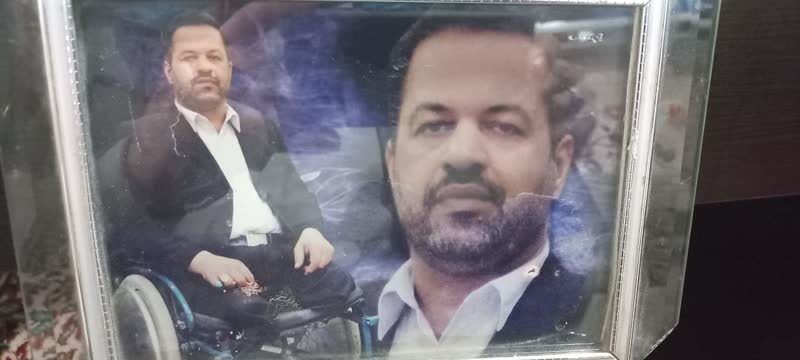 جانباز 70 درصد آملی به جمع همرزمان شهیدش پیوست