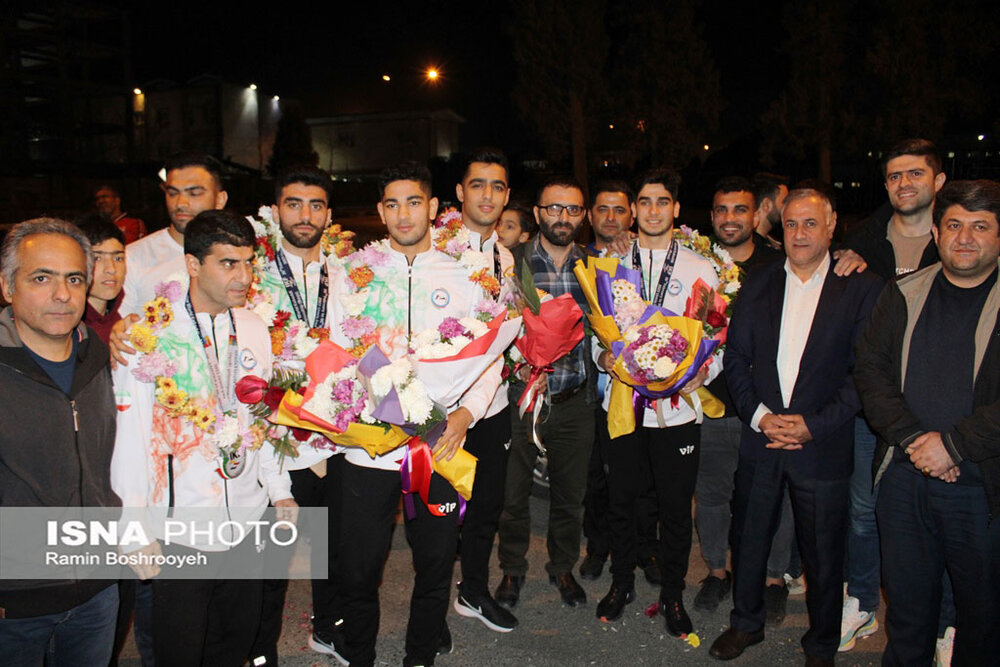 استقبال از ملی‌پوشان گلستانی کبدی نائب قهرمان جهان