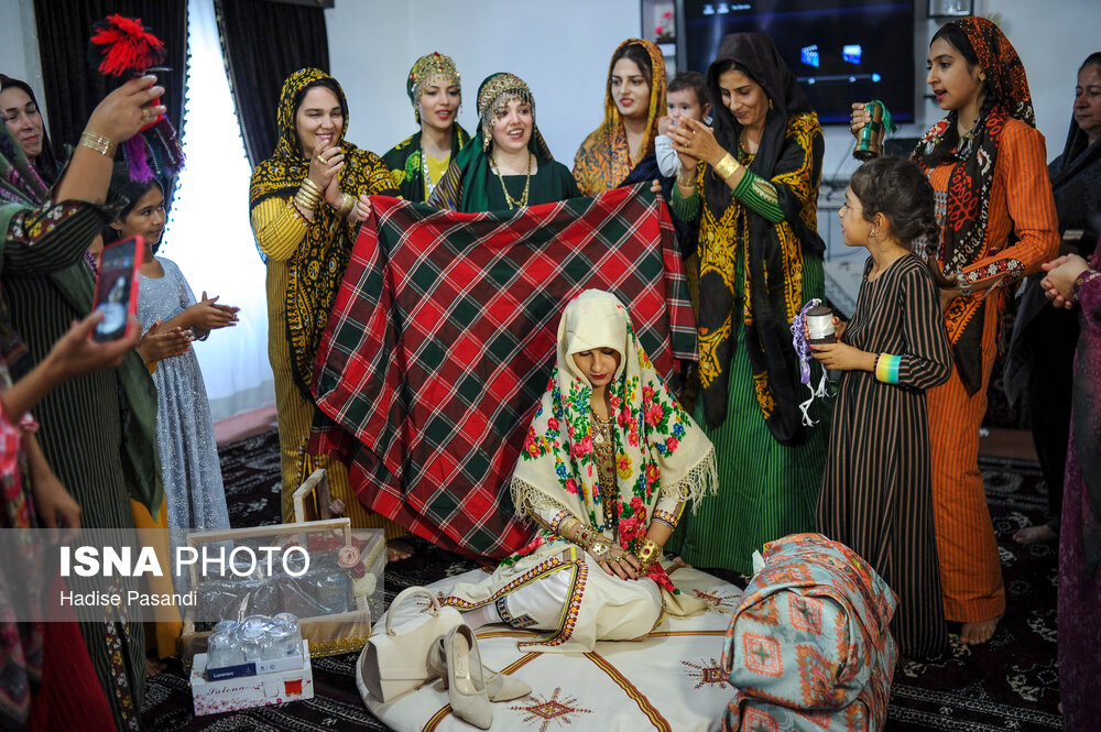 عروسی ترکمنی (تورکمن گلینی)