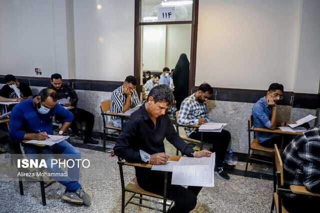 آزمون استخدامی مشاغل آتش نشانی شهرداری گرگان برگزار شد