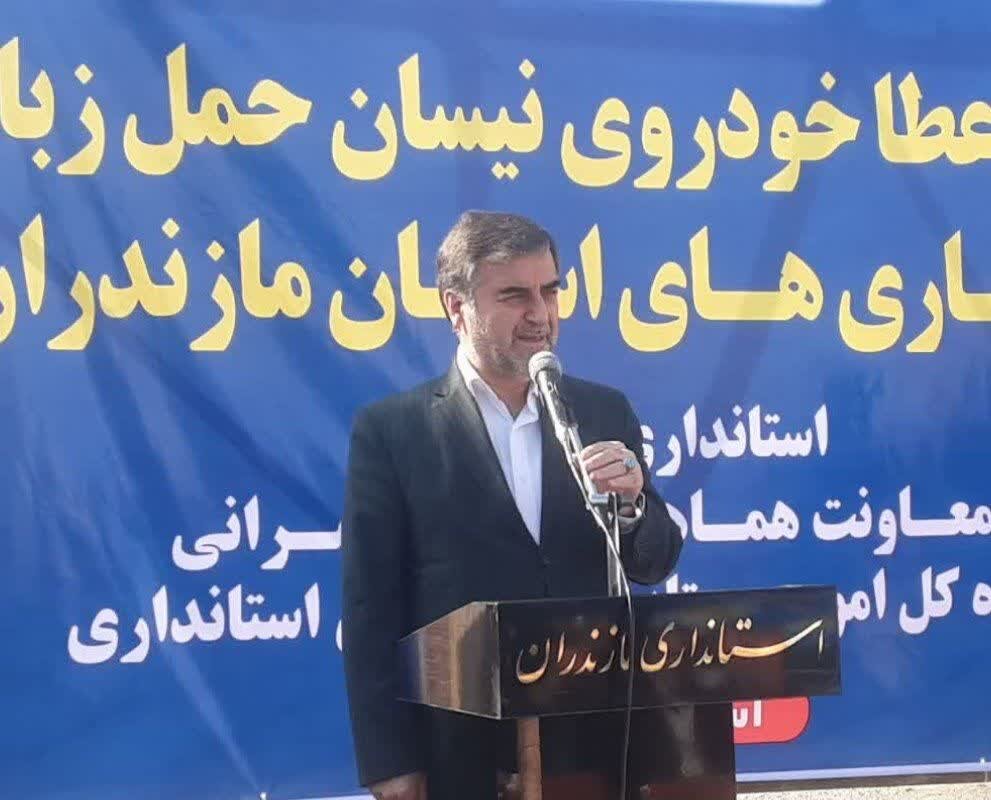 اعطای 15 خودرو حمل زباله به دهیاری‌های استان مازندران