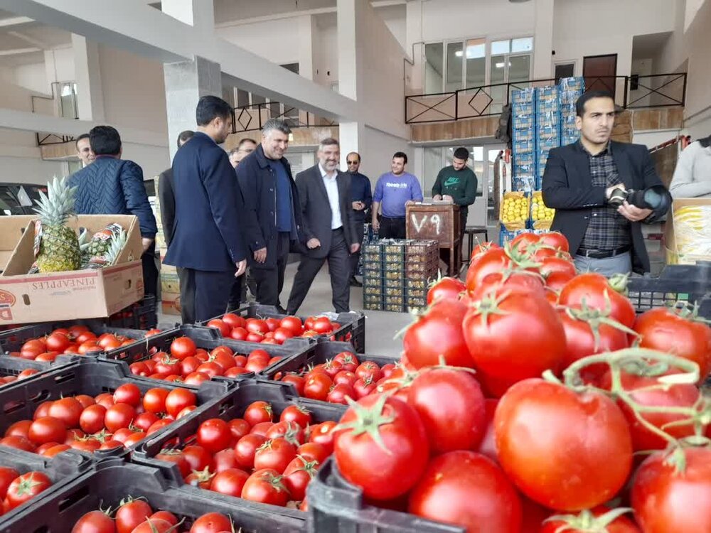 شروع به کار میدان تره بار ساری بعد از 15 سال