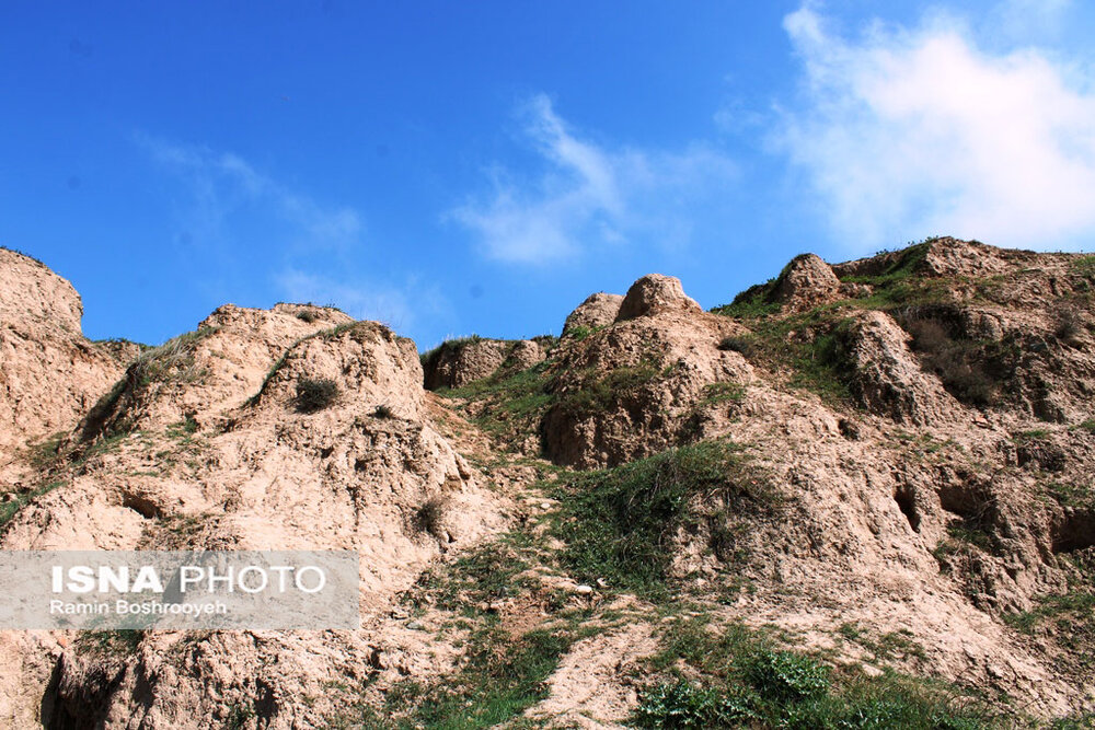 بقایای قلعه خندان گرگان