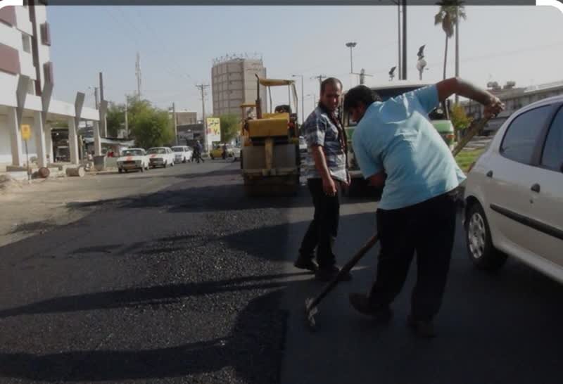 آغاز نهضت آسفالت در مناطق الحاقی شهر ساری