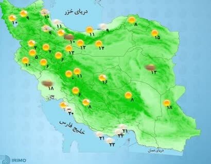 افزایش دما در سواحل دریای خزر