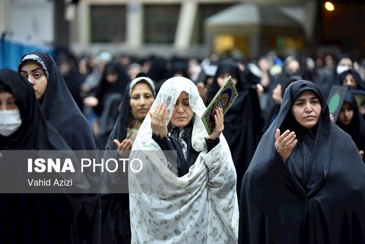 ندای «الهی العفو» گلستانی‌ها زیر باران رحمت الهی