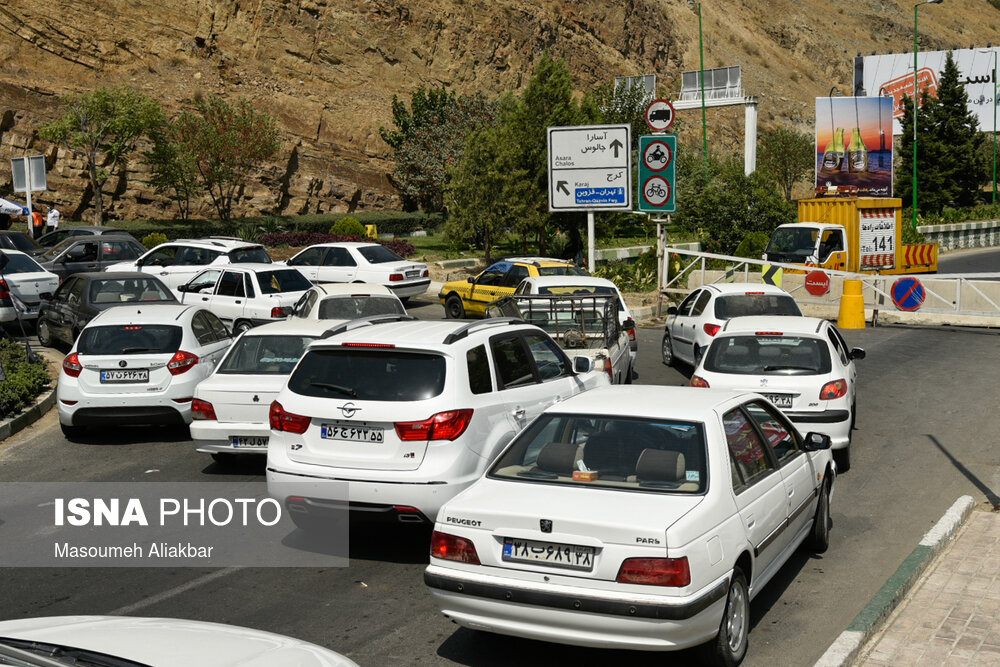 جاده چالوس و آزادراه تهران - شمال یک‌طرفه شد