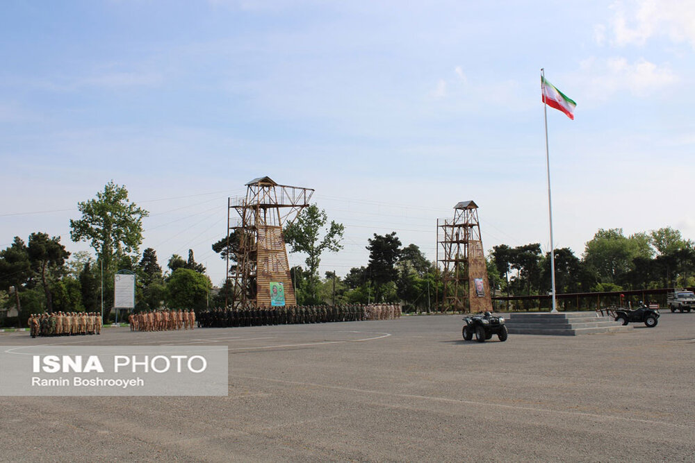 صبحگاه مشترک نیروهای مسلح - گرگان