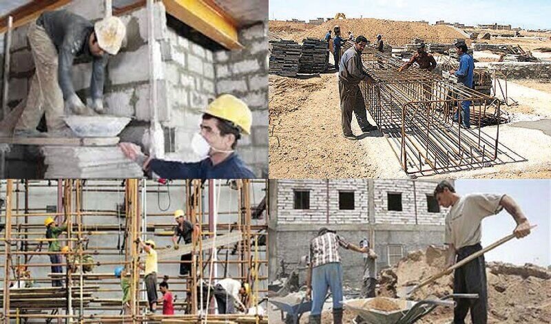 20 هزار کارگر ساختمانی مازندران در لیست انتظار بیمه هستند