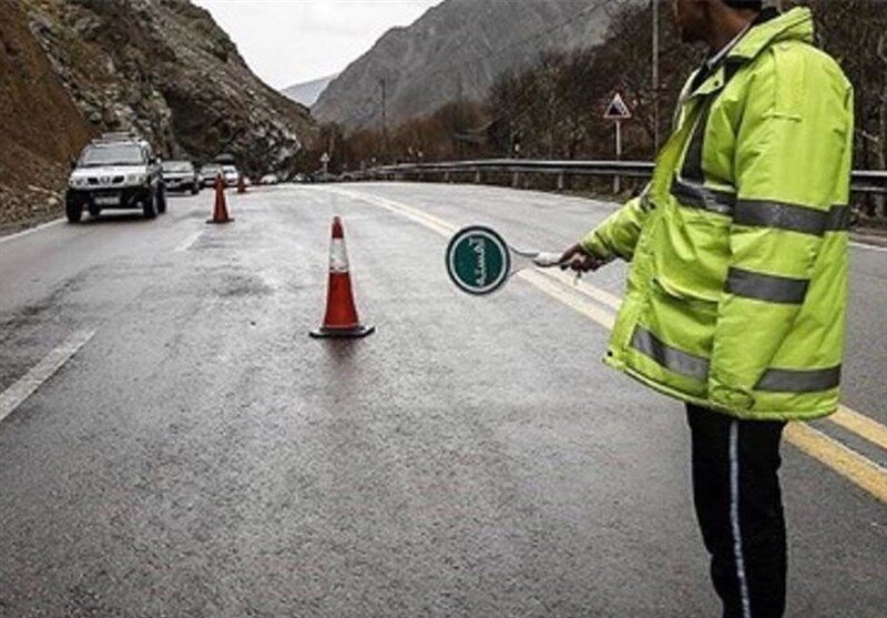 انسداد مقطعی محور هراز در استان مازندران